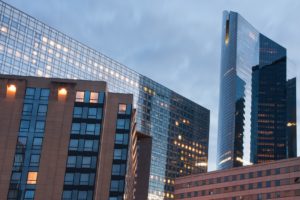 The skyscrapers of La Defense